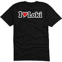 T-Shirt Man - I Love with Heart - Party Name Carnival - I Love Loki