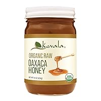 Organic Raw Oaxaca Honey, 16 Oz, Glass jar