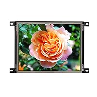 VSDISPLAY 10.4 Inch Resistive Touch Screen 4:3 LCD Monitor 1024x768 High Brightness IPS Panel with Metal Mounting Case,Supports HD-MI USB Video Input