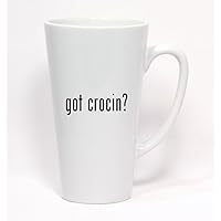got crocin? - Ceramic Latte Mug 17oz