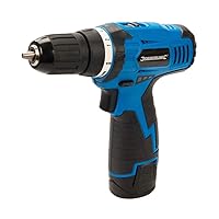 10.8V Compact Lightweight Cordless Drill –Variable Speed Driver & Electric Brake – 10mm Keyless Chuck – Rechargeable Power Tool – Handheld Joinery Wood Timber Masonry Brick Screw