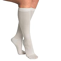 Anti-Embolism Knee High Stockings for Men & Women, Light Compression Socks (18 mmHg), Medical Orthopedic Support Stockings for Varicose Veins, Edema, Swelling, Soreness, Pain, & Aches, 3XL