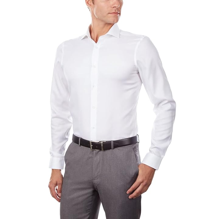 Mua Calvin Klein Men's Dress Shirt Slim Fit Non Iron Stretch Solid trên  Amazon Mỹ chính hãng 2023 | Fado