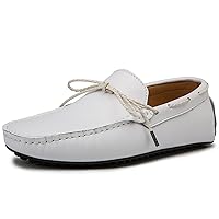 Mens Penny Loafers Leather Fashion Dress Driving Business Shoes