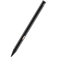 Adonit Note NC(Black) Stylus Pen for iPad Writing/Drawing with Palm Rejection, Active Pencil Compatible with iPad Air 4/3rd gen, iPad Mini 6/5th gen, iPad 9/8/7/6th gen, iPad Pro (2018-2021),11/12.9