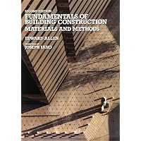 Fundamentals of Building Construction: Materials and Methods Fundamentals of Building Construction: Materials and Methods Hardcover