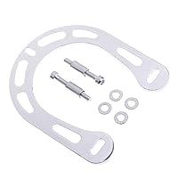timely 1pc Bicycle Brake Booster with Screws for MTB Bicycle V-Brake Cantilever Brake Support Upgrade Parts efficient (Color : Silver)