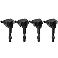 Ignition Coil Coils Pack fits for Kia Optima 2.0L 2017-2018 for Forte 2.0L 2016-2020 for Kona 1.6L/2.0L 2019-2020 for Elantra 2.0L 2015-2020 27300-2E601 UF816 set of 4