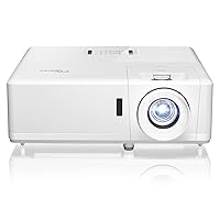 Optoma UHZ50 Smart 4K UHD Laser Home Theater Projector | 3000 Lumens | HDR Adjustment Options | Cinematic Color | Flexible Installation 1.3x Zoom & Vertical Lens Shift | Works with Alexa & Google