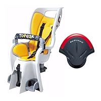 Topeak Baby Seat II 26-inch Non-Disc Rack Bicycle Baby Seat Bundle with RedLite II Rear Safety Light Kit (2 Items)
