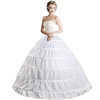Women Petticoat Crinoline Underskirt Petticoat Skirt Full Floor Length Petticoat Slips for Wedding Dress