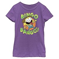 Disney Little Big City Greens Bingo Bango Girls Short Sleeve Tee Shirt