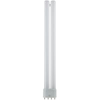 Sunlite FT24DL/830 Plug-in Twin Tube Compact Fluorescent Lamp, FT 4-Pin, 24 Watts, 1800 Lumens, 3000K Warm White, 4-Pin (2G11) Base, 120 Volts, 1 Pack