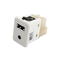 GM Genuine Parts 20870101 Audio and USB Receptacle in White