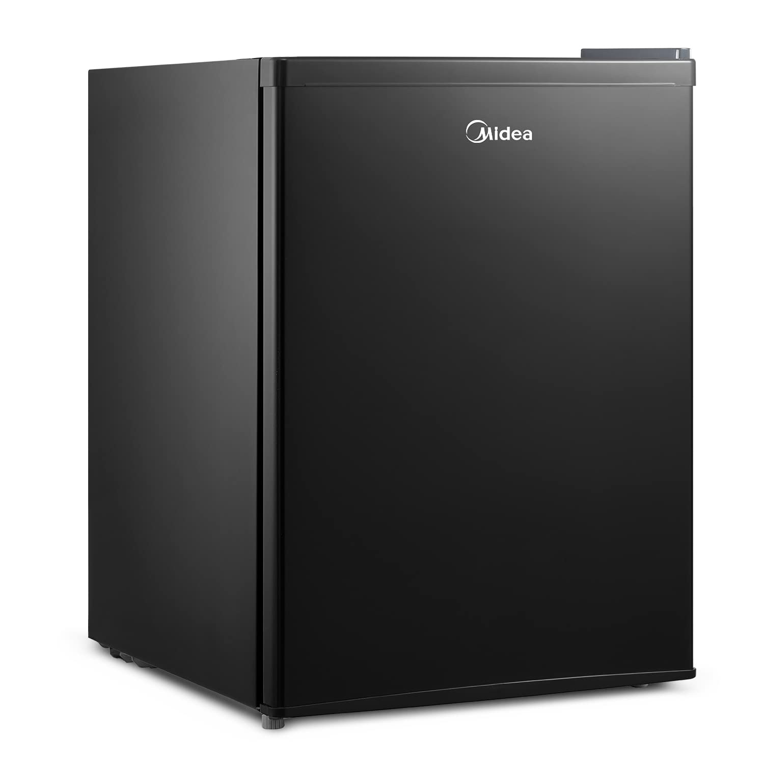Midea WHS-87LB1 Refrigerator, 2.4 Cubic Feet, Black