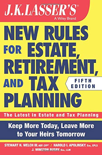 Estate & Tax Planning 5e (J.K. Lasser)