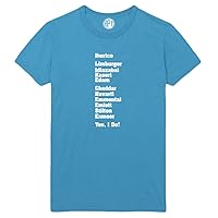 I Like Cheese, Yes I Do Printed T-Shirt - Aquatic-Blue - 2XL