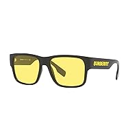 BURBERRY Sunglasses BE 4358 300185 Knight Black Yellow