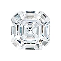 3 mm AAA Asscher Shape Lab Created Moissanite (1 pc) Loose Gemstone