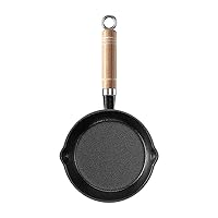 Frying Egg Pan Kitchen Cooking Pot Pancake Maker Universal cast Iron Mini Cookware