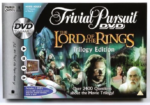 Hasbro Lord Of The Rings Trivial Pursuit - Dvd Game
