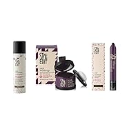 Style Edit Root Concealer Spray, Root Touch Up powder And Root Cover Up Stick to Cover Up Roots and Grays, Dark Brown Hair Color