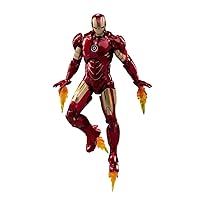 ZD Toys Marvel Studios 10th-Aniversary Series Iron Man 2 MK4 Mark IV 7 Inches Action Figure(Iron Man MK4)