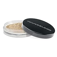 Youngblood Clean Luxury Cosmetics Natural Loose Mineral Foundation, Barely Beige | Loose Face Powder Foundation Mineral Illuminating Full Coverage Oil Control Matte Lasting | Vegan, Cruelty Free
