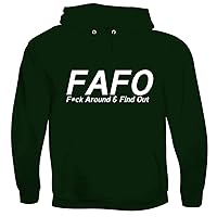 F.A.F.O. Fuck Around And Find Out - Men's Soft & Comfortable Pullover Hoodie