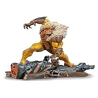 Iron Studios Statue Sabertooth - X-Men - Marvel Comics - Bds Art Scale 1/10