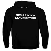 50% Unicorn 50% Mermaid - Men's Soft & Comfortable Pullover Hoodie