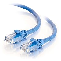 C2G/Cables to Go 1ft Cat6 Snagless Unshielded (UTP) Network Patch Ethernet Cable Blue