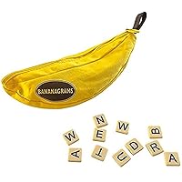BANANAGRAMS, Classic, Family Game, Word Game, 1-8 Players, from 7+ Years, 30+ Minutes, German