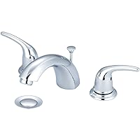 ACCENT COLLECTION - Two Handle Widespread Bathroom Faucet - Polished Chrome