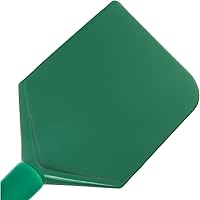 SPARTA Nylon Paddle Mixing Scraper, Long Handle, Waterproof with Color Coded System for Large Batch Cooking and Cleaning, 40 Inches, Green