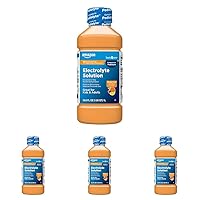 Electrolyte Solution, Mixed Fruit, Designed to Prevent Dehydration, Replaces Electrolytes, Fluid and Zinc, 33.8 fl oz (Pack of 4)