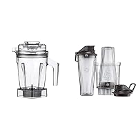 Vitamix Aer Disc Container, 48 oz. and Vitamix Personal Cup Adapter - 61724