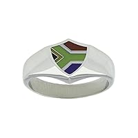 LDS South Africa Flag Ring