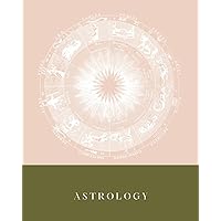 Astrology Theme 8 X 10 Notebook & Journal