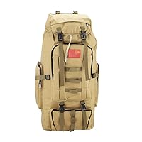 100L Camping Hiking Military Tactical Backpack,Large capacity, 900D Oxford cloth fabric, waterproof and tear resistant,Tactical Travel Backpack for Camping,Hunting,Hiking,C
