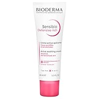 Bioderma SENSIBIO Defensive Rich- Active soothing cream for dry skin- Strengthens skin moisturizer barrier