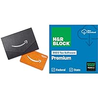 H&R Block Tax Software Premium 2022 with Refund Bonus Offer (Amazon Exclusive) [Mac Download] + $10 Amazon Gift Card