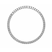 FLUTED BEZEL 18KW COMPATIBLE WITH ROLEX 69079, 69089, 69139, 69159, 69179, 69279, 79079