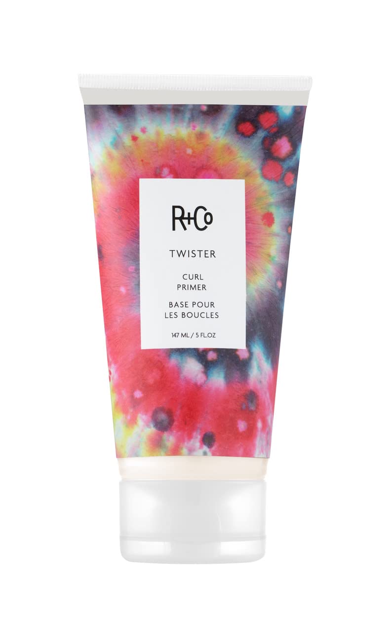 R+Co Twister Curl Primer, Lightweight Styling Primer for Moisturized and Defined Curls, Packaging May Vary, 5 Fl Oz
