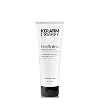 Vanilla Bean Deep Conditioner by Keratin Complex, 7oz – Vanilla Infused, Deep Conditioner, Hydrating, Smoothing, Softening, Restores Moisture and Shine, Color-Safe – For All Hair Types