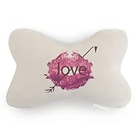 Valentine's Day Pink Lip Love Arrow Car Trim Neck Decoration Pillow Headrest Cushion Pad