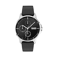 HUGO Men's #Focus 42mm Quartz Multifunction Watch | Water Resistant | Premium Fashion Timepiece for All Occasions