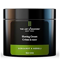 The Art of Shaving Bergamot & Neroli Shaving Cream for Men – Protects Against Irritation and Razor Burn – Hydrates and Nourishes Dry Skin – Clinically Tested for Sensitive Skin – 5 oz