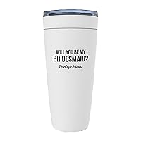 Proposal White Edition Viking Tumbler 20oz - Don't Fck It Up A - Dad Romantic Marriage Relationship Fiancee Engagement Wedding Day Step Dad Mam Best Friend Future Husband Wife