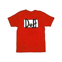 The Simpsons Duff Beer Red T-Shirt